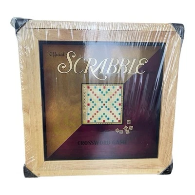 Parker Brothers SCRABBLE in Wooden Box Nostalgia Game Series - Image 1 of 4