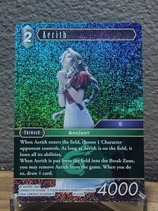 Final Fantasy TCG Opus 25 Lacrime del Pianeta Aerith 25-035L *FOIL* Leggenda - Foto 1 di 2