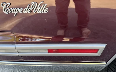Cadillac Deville, Fleetwood, 1987, 1988, Right Rear Side Marker Light w/Bezel - Image 1 of 4