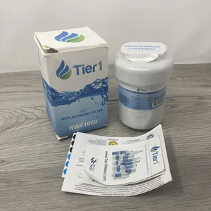 Tier1 RWF1060 Fits GE MWF SmartWater MWFP GWF Comparable Fridge Water Filter NEW - Picture 1 of 9