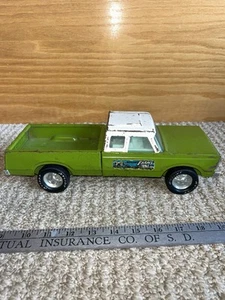 Vintage Nylint Ford Green Pressed Steel Cattle Farm Pickup 12” - Picture 1 of 9