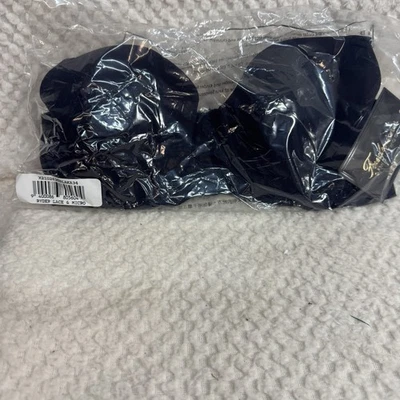 NWT Frederick's of Hollywood Black Ryder Lace & Micro 34A Bra - Image 1 of 3
