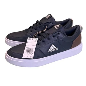 Adidas Herren Park St Tennisschuhe Turnschuhe Schwarz/Braun/Weiß Größe 11,5 11 1/2 - Bild 1 von 8
