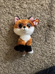 Ty Beanie Boos Slick - Fox - Picture 1 of 1
