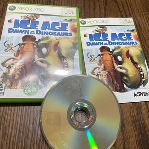 Ice Age: Dawn of the Dinosaurs - Xbox 360 Spiel komplett TEILE GESPRUNGENE DISC - Bild 1 von 7