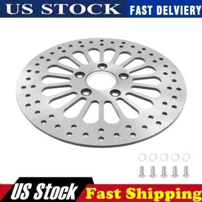 11.5" Rear Brake Rotor Disc Fit For Harley Sportster 1984-2010 Foto 1 de 4