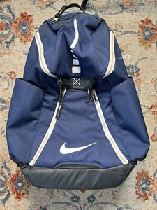 Nike Elite Quad Zip System Navy Hoops Backpack - Picture 1 of 11