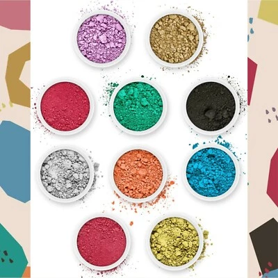 Pifito Mica Colorant 'Light' Sampler - 10 Beautiful Colors for Soap Making - Image 1 of 4