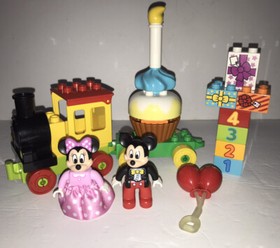 Lego Duplo 10597 Birthday Parade Set Disney Mickey Minnie Mouse Train 21 Pieces