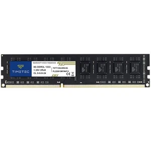 8GB DDR3 / DDR3L 1333MHz PC3-10600 Non-ECC Unbuffered 1.5V / 1.35V CL9 2Rx8 D... - Picture 1 of 6