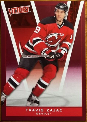 2010-11 Upper Deck Victory Red Travis Zajac #118 New Jersey Devils - Image 1 of 2