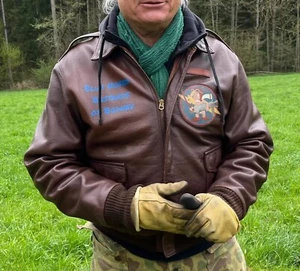 A2 Fliegerjacke US Grösse 48 / XXL - Bild 1 von 16