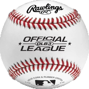 OLB3 Official League Baseball for Recreational Play, Single Ball - Imagen 1 de 16