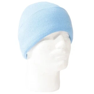 Rothco Deluxe Fine Knit Watch Cap - Light Blue - Picture 1 of 1