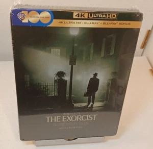 The Exorcist 4K Steelbook (4K+Blu-ray, 1973)-EU IMPORT-NEW (Sealed)-Box Shipping - Picture 1 of 9