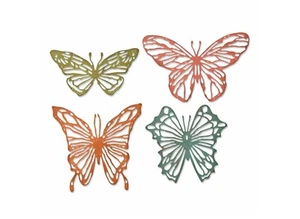 Juego de troqueles Sizzix Tim Holtz Thinlits 4PK - Scribbly Butterflies 664409 - Imagen 1 de 2