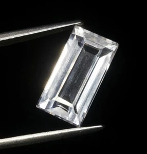 Natural White Sapphire 9.12 Ct Loose Gemstone Certified For Ring Size Sapphire - Picture 1 of 10