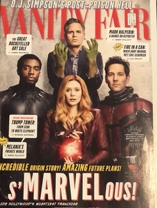 VANITY FAIR MAGAZINE (HOLIDAY 2017/2018) MARVEL AVENGERS - Chadwick Boseman - Imagen 1 de 1
