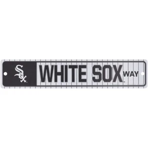 CHICAGO WHITE SOX WAY MLB Team Logo 3.75x19 Wall Display Street Sign Decoration - Picture 1 of 1
