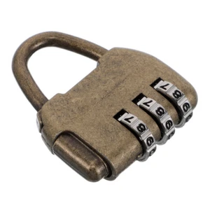 Retro Lock Bag Schloss Für Fitnessstudio -Schließfach Kleines Vorhängeschloss - Bild 1 von 12
