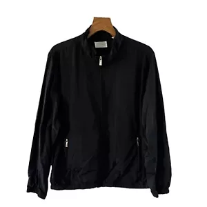 JB Workshop Los Angeles Herren Zip Up Windbreaker Jacke in Schwarz Größe XL - Bild 1 von 2