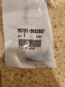 NOS HONDA CB125 CB750 CB900 CB400SF Meter Cover Bolt PART# 95701-0602807 - Picture 1 of 2