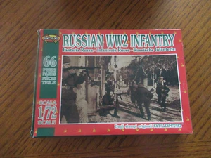 Nexus #010 WWII Russian Infantry 66 Teile Maßstab 1:72 - Bild 1 von 2