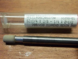 NEW 1/4 X 3/8  -1/4 X 2 1/2" ROUND 200 / 230 Diamond Resin BND  - Picture 1 of 2