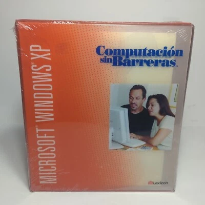 Computación Sin Barreras Microsoft Windows XP Spanish Ver. Lexicon 2007 Sealed - Image 1 of 4