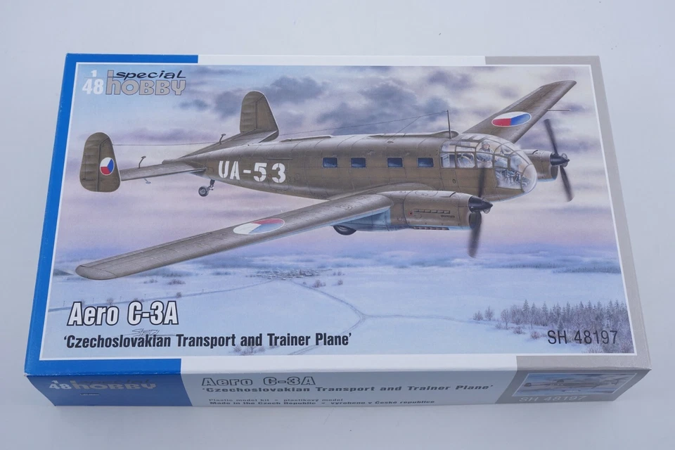Special Hobby SH48197 Aero C-3A Czech Transport & Trainer Plane 1:48 modellismo - Immagine 1 di 1