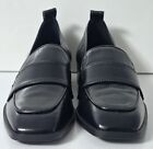Aeyde Julie Black Nappa Square Toe Womens Leather Loafers Eu36/ Uk3 Rrp £290