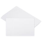 Metal Business Cards Blank Name Card Sublimation Aluminum, White 25pcs