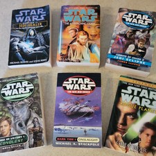 Star Wars, Lot of 6 Paperbacks, Good to  VGC, New Jedi Order, 3 others, Free Shp