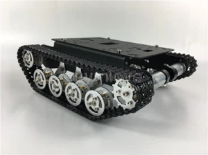New DIY Aluminum Alloy Smart Tank Chassis Crawler Robot Chassis Wali For Arduino - Picture 1 of 4