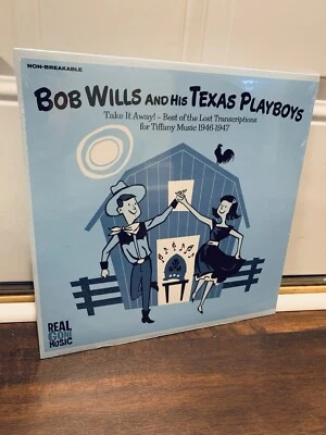 Bob Wills And His Texas Playboys Take It Away RARE VMP EXCLUSIVE BLUE VINYL LP - Image 1 of 3
