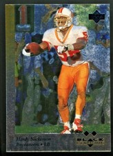 Nickerson Hardy 1997 Upper Deck Black Diamond Football Card  #112 