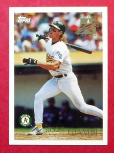 1996 Topps Jason Giambi Future Star #210 (Athletics) NM+ - Picture 1 of 2