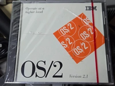 NEW IBM OS/2 Version 2.1 CD-ROM 1993 FACTORY SEALED - Image 1 of 3