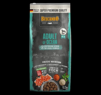 Belcando Adult GF OCEAN 12,5 kg Trockenfutter Hundefutter getreidefrei Lachs - Bild 1 von 3