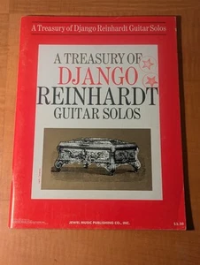 DJANGO REINHARDT - A TREASURY OF GUITAR SOLOS EXC COND $9.95 - Picture 1 of 7