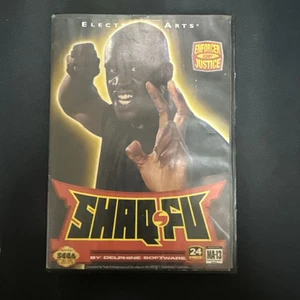 Shaq-Fu Videospiel (Sega Genesis, 1994) CIB mit Handbuch Retro getestet komplett - Bild 1 von 5