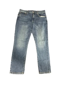 Jeans uomo Lucky Brand 412 Athletic Fit slim taglia 32x30 lavaggio medio nuovo con etichetta leggi! - Foto 1 di 9