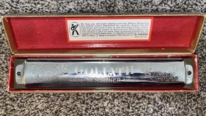 Vintage Mundharmonika "The Up to Date Goliath" M. HOHNER OVP Germany #453 - Bild 1 von 6