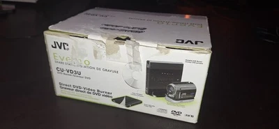 JVC Everio Share Station CU-VD3U DVD Burner In Box Standalone No PC Required - Image 1 of 4