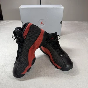 Size 12 - Jordan 13 Retro Bred 2017 Black True Red White Basketball Sport Men’s - Picture 1 of 14