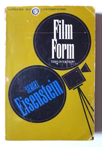 Film Form Essays In Film Theory Sergei Eisenstein Translated By Jay Leyda - Picture 1 of 8