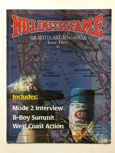 No Limits 2 Fame #3  Graffiti Magazine - Mode 2 - West Coast Action - Picture 1 of 3