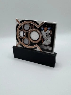 2018 Topps Museum Collection Masahiro Tanaka #SPQR-MTA Primary Pieces Quad /75 - Image 1 of 2