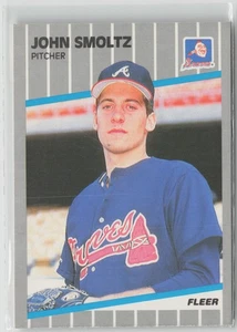 1989 Fleer #602 John Smoltz - Picture 1 of 2