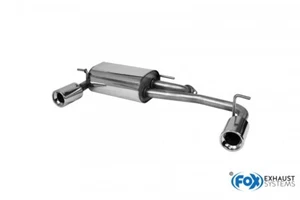 Silenciador de escape deportivo Fox Duplex para Subaru Justy II 1.3 50/63kW - Imagen 1 de 1